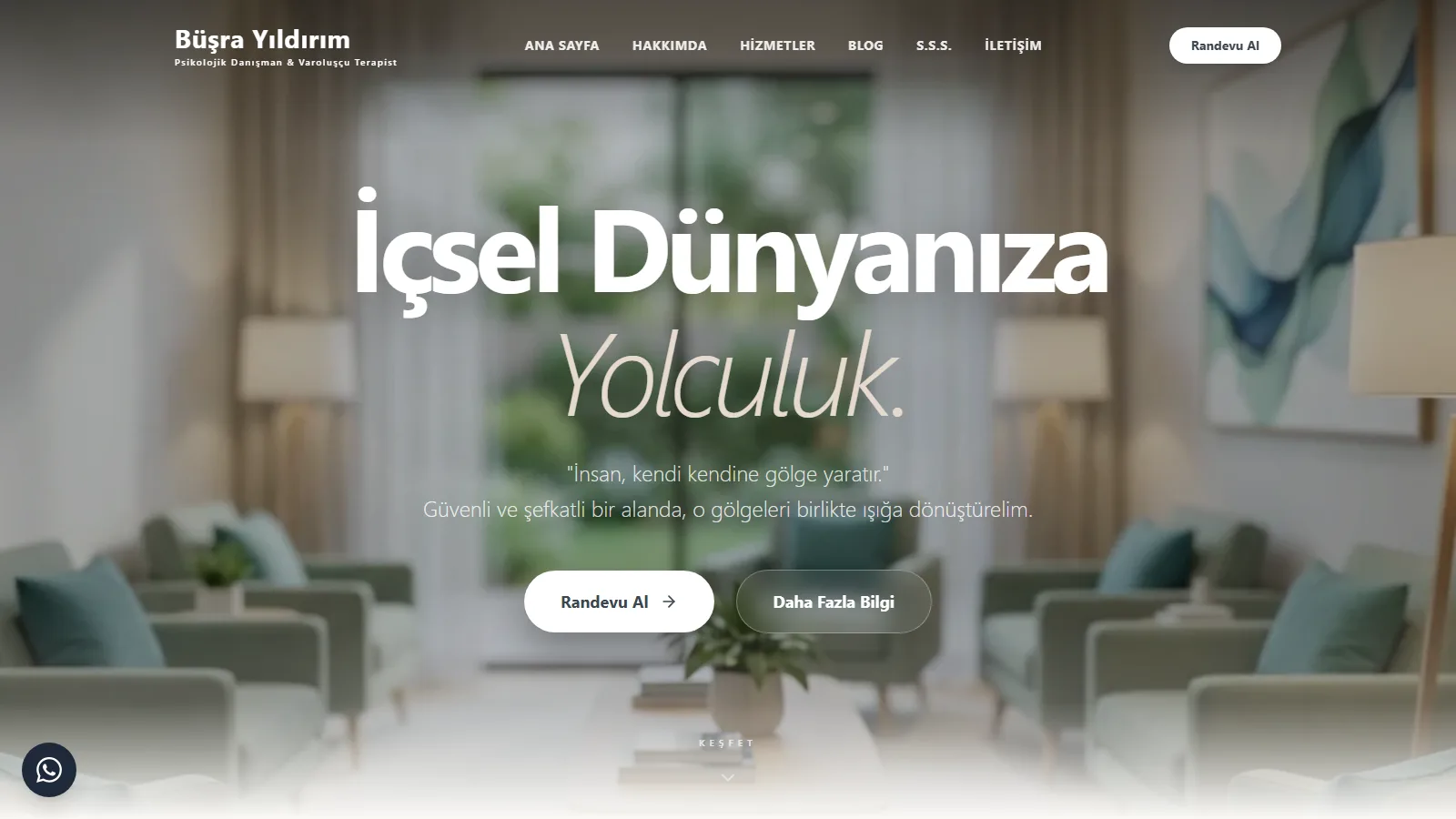 Büşra Yıldırım web sitesi